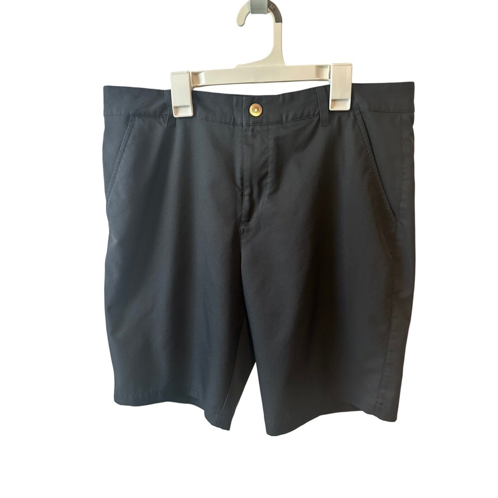 Puma Golf‎ Shorts Performance Flat Front Black Mens Size 34